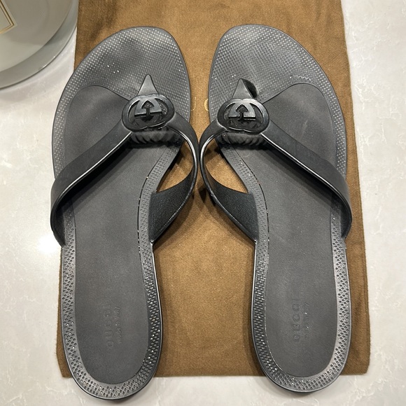 Gucci Rubber flip-Flops - Picture 4 of 4